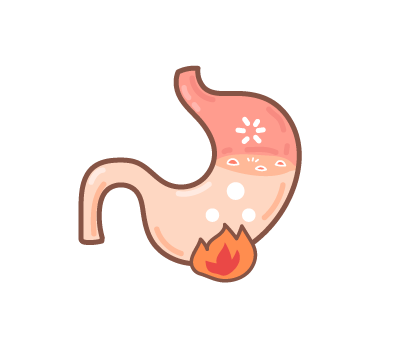 กระเพาะ กรดไหลย้อน png