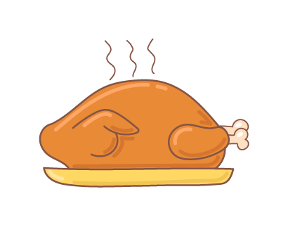 ไก่ย่าง png