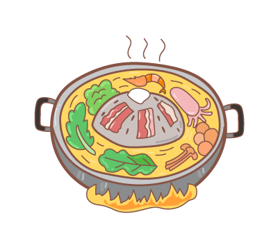 หมูกระทะ png