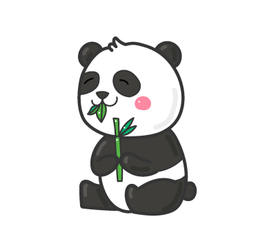 หมีแพนด้า png