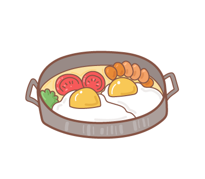 ไข่กระทะ png