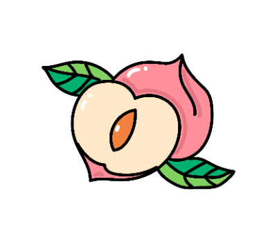 ลูกพีช png